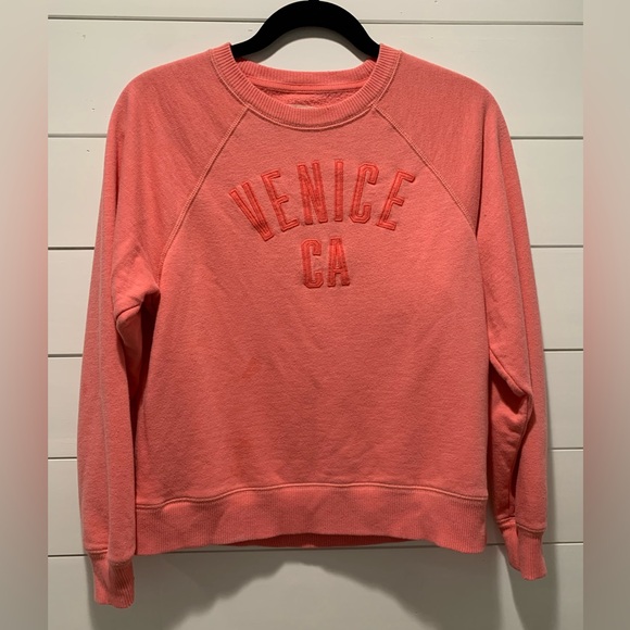 American Eagle Outfitters Tops - American Eagle, xsmall coral, Venice CA sweatshirt